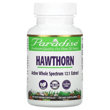 Load image into Gallery viewer, Paradise Default Hawthorn 250mg, 60 Vegetarian Capsules
