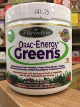 Load image into Gallery viewer, Paradise Orac Energy Greens 182g
