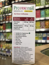 Load image into Gallery viewer, Promensil Original Menopause maintenance 40mg  60 tablets
