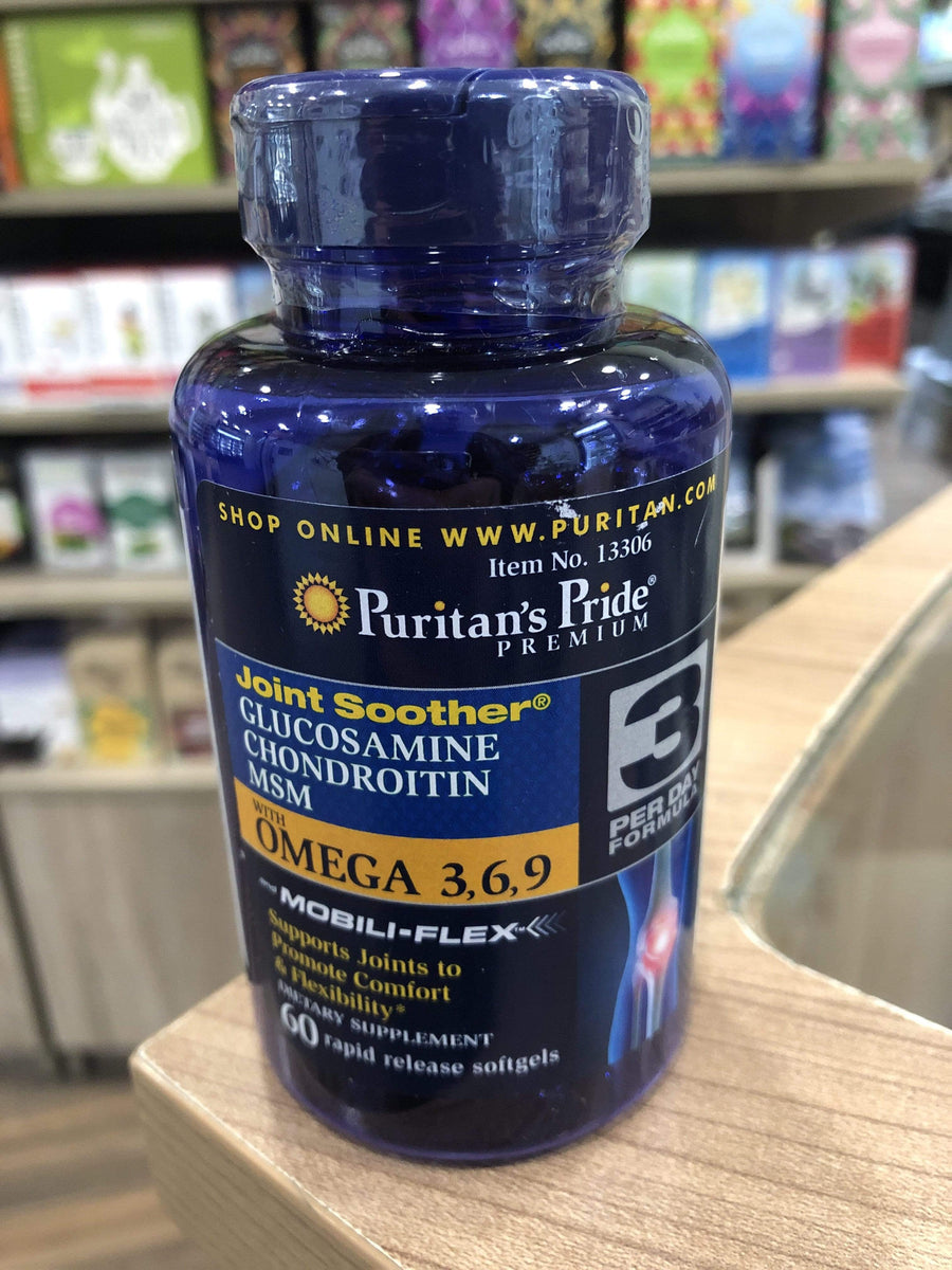 Glucosamine Chondroitin & MSM with Omega 3, 6 & 9 60 softgels The