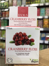 Load image into Gallery viewer, Radius Vegab Cranberry Floss w/ Xylitol
