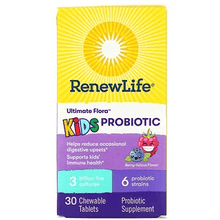 Load image into Gallery viewer, Renew Flora Default Kids Probiotic Chewable 30 Tablets

