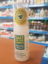 Load image into Gallery viewer, Salt of The Earth Salt of the Earth travel spray Natural Unscented Deodorant Spray 50ml
