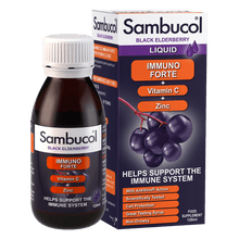 Load image into Gallery viewer, Sambucol Default Sambucol Black Elderberry Immuno Forte Liquid 120ml