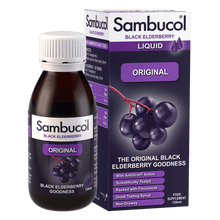 Load image into Gallery viewer, Sambucol Default Sambucol Black Elderberry Original Liquid 120ml