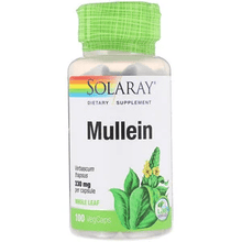 Load image into Gallery viewer, Solaray Mullein 330mg 100 Vegetable Caps
