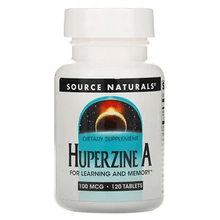 Load image into Gallery viewer, Source Naturals Huperzine A, 100 mcg, 120 Tablets
