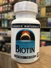 Load image into Gallery viewer, The Health Store Biotin 5,000mcg 120 tablets
