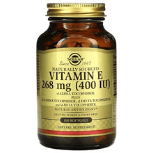 Load image into Gallery viewer, The Health Store Naturally Sourced Vitamin E, 268 mg (400 IU), 100 Softgels
