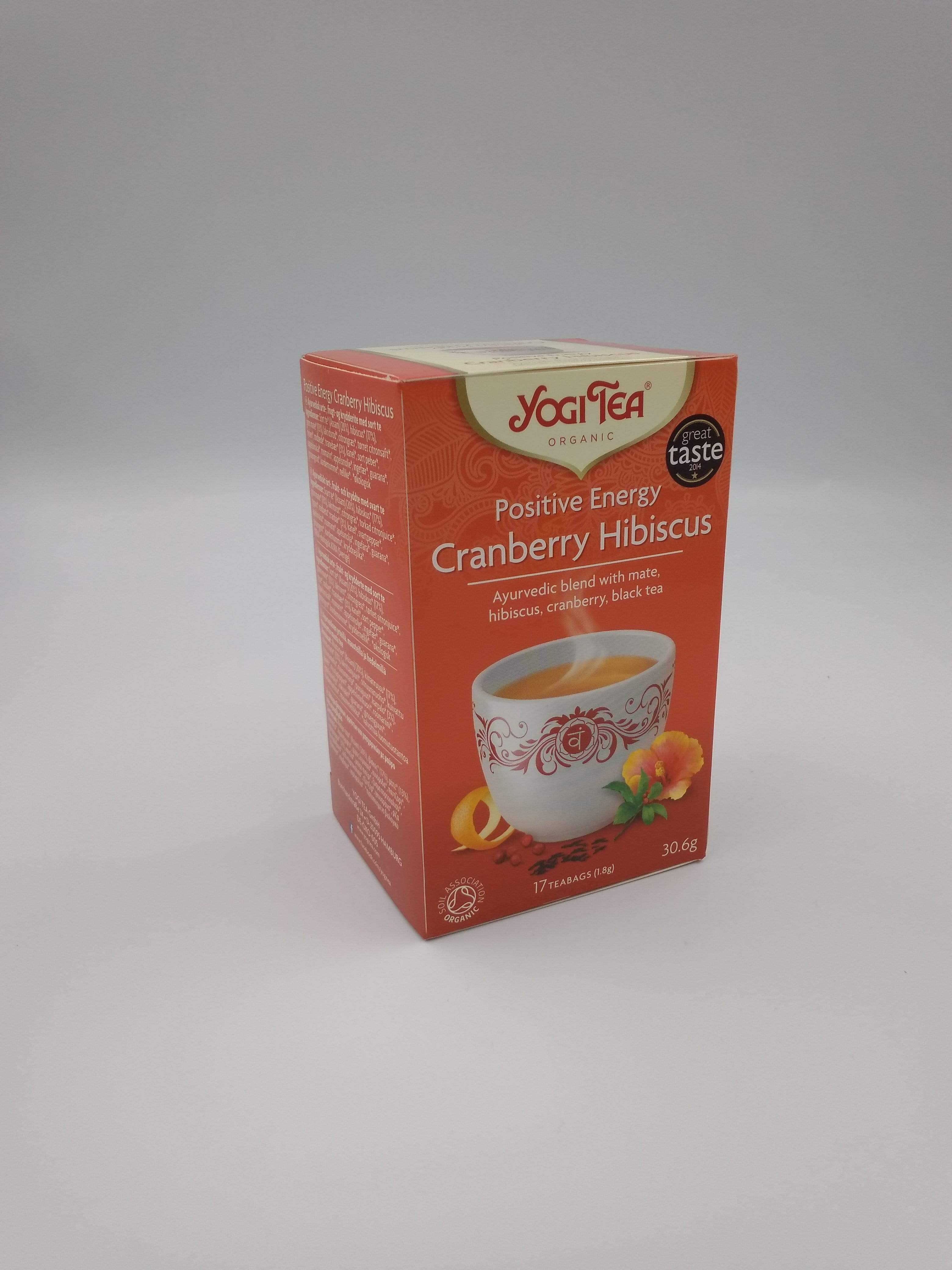 Positive Energy Cranberry & Hibiscus Tea 17 teabags